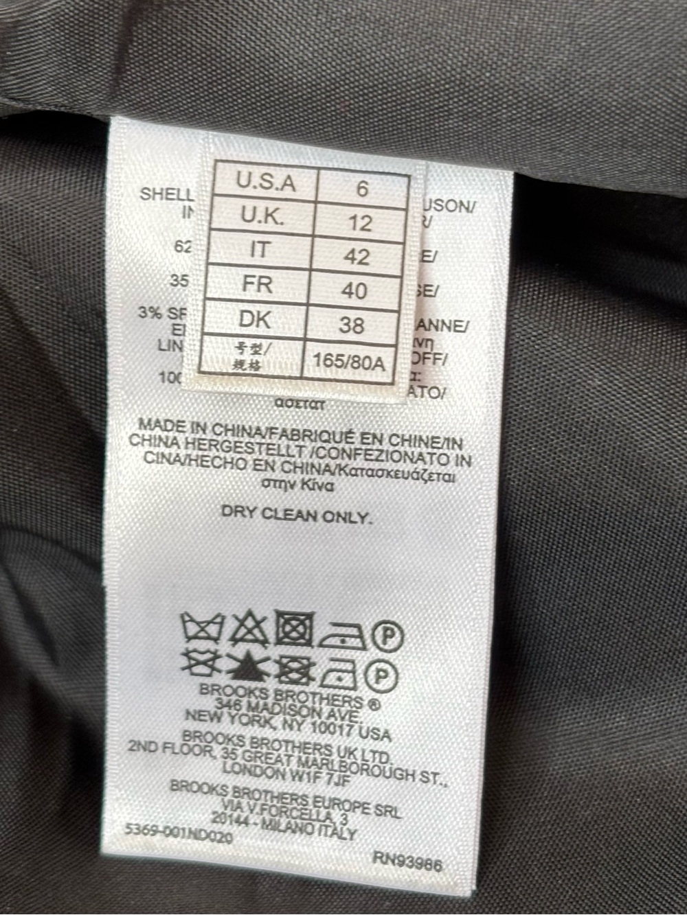 Brooks Brothers Gingham Floral Fit & Flare Dress Preppy Pockets Black White 6 - Picture 10 of 12